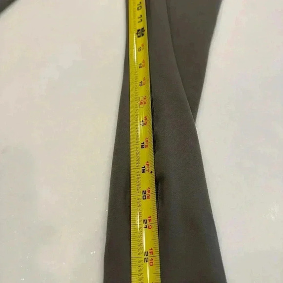 Fabletics power hold high waist ankle length leggings green strap accent size XS - Picture 5 of 11